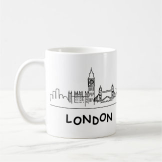 Tasse Londres コーヒーマグカップ
