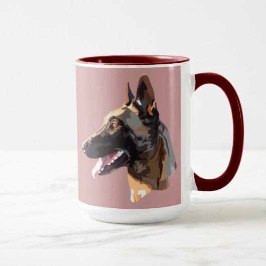 tasse malinois マグカップ (右)