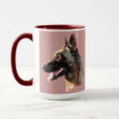tasse malinois マグカップ (左)