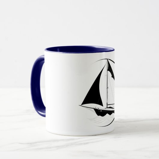 Tasse Marine  マグカップ (正面左)