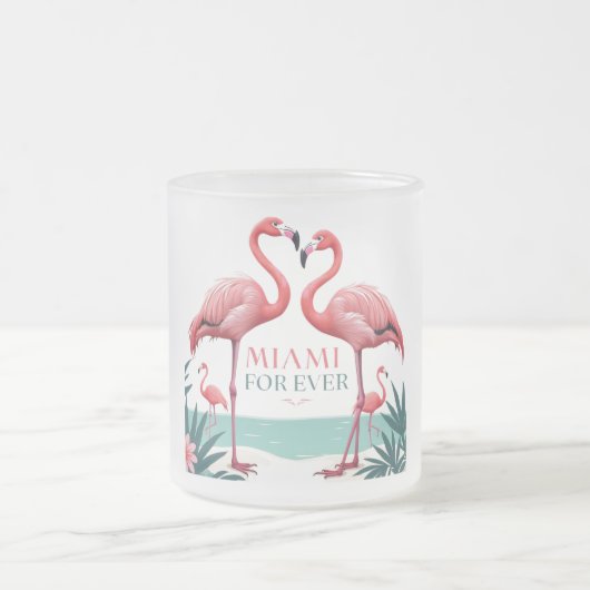 Tasse MIAMI フロストグラスマグカップ (中央)
