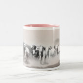 Tasse mit arabischen Pferden ツートーンマグカップ (中央)