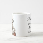 Tasse mit Mops コーヒーマグカップ (中央)
