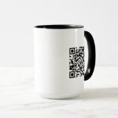 Tasse mit QR Code マグカップ (正面右)