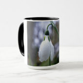 Tasse mit Schneeglöckchen マグカップ (正面左)
