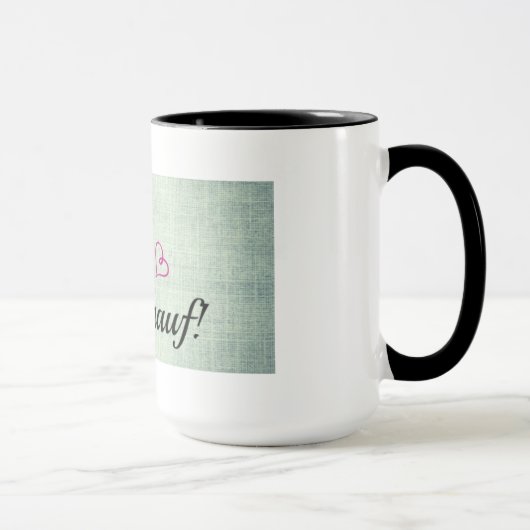 Tasse mit Spruch für werdende Mütter マグカップ (右)