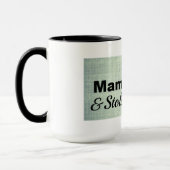 Tasse mit Spruch für werdende Mütter マグカップ (左)