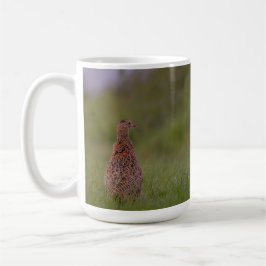 Tasse mit süßer Fasanenmutter und Kinder コーヒーマグカップ