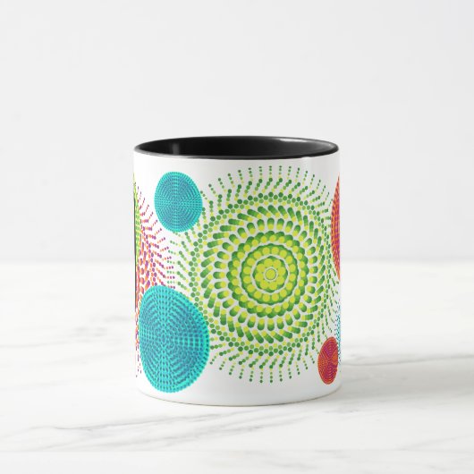 Tasse Moirés circulaires マグカップ (中央)