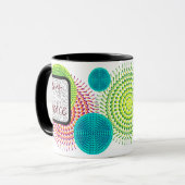 Tasse Moirés circulaires マグカップ (正面左)