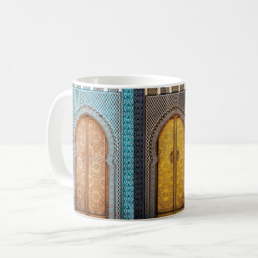 Tasse morocco コーヒーマグカップ (正面左)