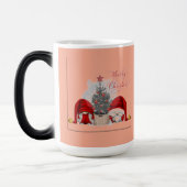  Tasse Morphing Merry Chrismas モーフィングマグカップ (左)