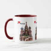 Tasse Moskau Russland Russia マグカップ (左)