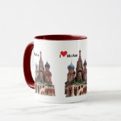 Tasse Moskau Russland Russia マグカップ (正面左)