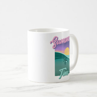 Tasse motif Summer Time コーヒーマグカップ