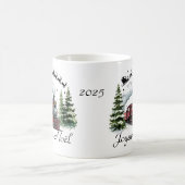 Tasse mug de Noël personnalisable コーヒーマグカップ (中央)