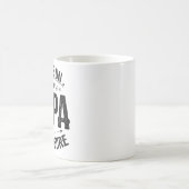 Tasse / Mug Fête des Pères - un Papa qui Assure コーヒーマグカップ (中央)