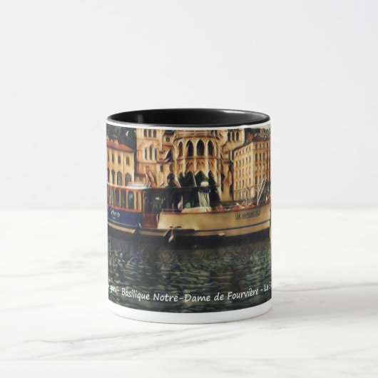 tasse-mug France-  Lyon - Confluence マグカップ (中央)