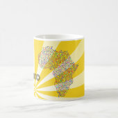Tasse, mug imprimé Afro コーヒーマグカップ (中央)