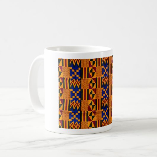 Tasse, mug imprimé Afro コーヒーマグカップ (正面左)