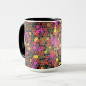 Tasse MUG Jimette Design mosaique マグカップ (正面左)