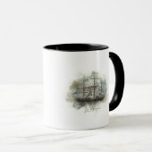 Tasse mug le voyageur マグカップ (正面右)