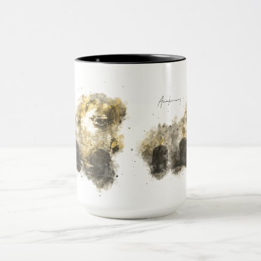 Tasse mug l'éveil マグカップ (中央)