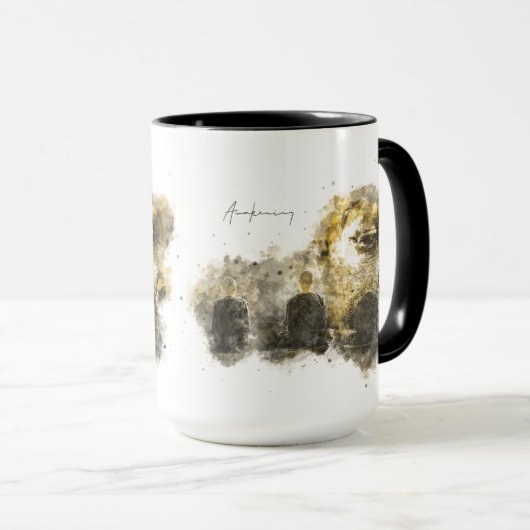 Tasse mug l'éveil マグカップ (正面右)