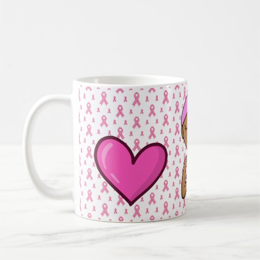 Tasse Mug - Octobre Rose コーヒーマグカップ (左)
