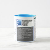 Tasse mug raccourcie clavier Word マグカップ (中央)