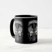 Tasse Mug Rock Music マグカップ (正面左)