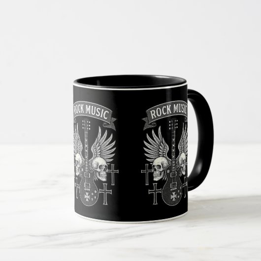Tasse Mug Rock Music マグカップ (正面右)