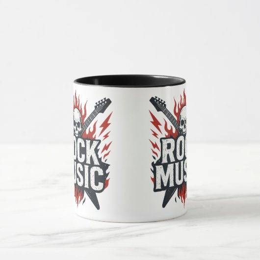 Tasse Mug Rock Music マグカップ (中央)