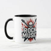 Tasse Mug Rock Music マグカップ (左)