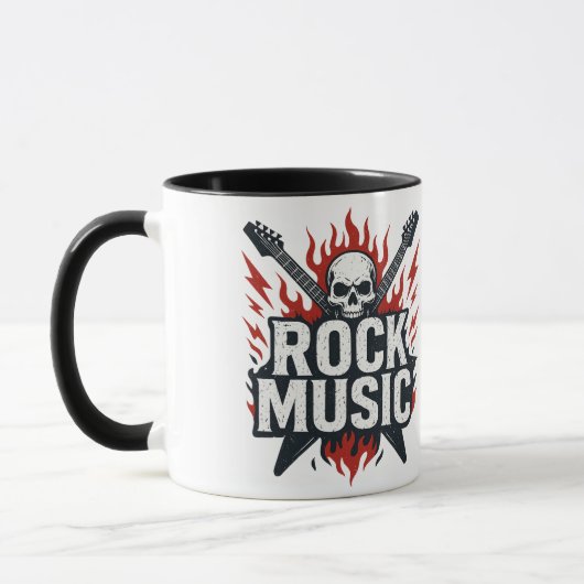Tasse Mug Rock Music マグカップ (左)