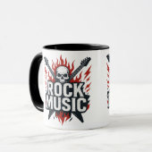 Tasse Mug Rock Music マグカップ (正面左)