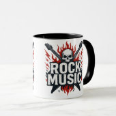 Tasse Mug Rock Music マグカップ (正面右)
