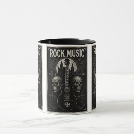 Tasse Mug Rock Music マグカップ (中央)