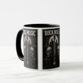 Tasse Mug Rock Music マグカップ (正面左)