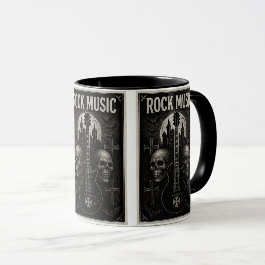 Tasse Mug Rock Music マグカップ (正面右)