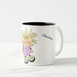 Tasse "My little witch" ツートーンマグカップ