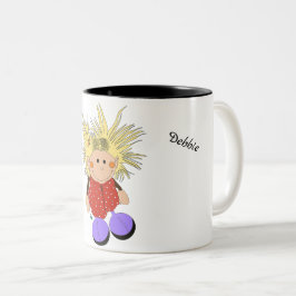 Tasse "My little witch" ツートーンマグカップ
