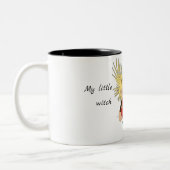 Tasse "My little witch" ツートーンマグカップ (左)