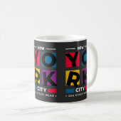 Tasse New York Design コーヒーマグカップ (正面右)