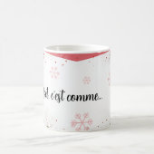 Tasse Noel c'est comme ... コーヒーマグカップ (中央)