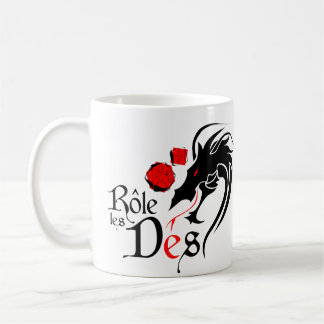 Tasse Officielle - Rôleのles Dés -公式のマグ コーヒーマグカップ