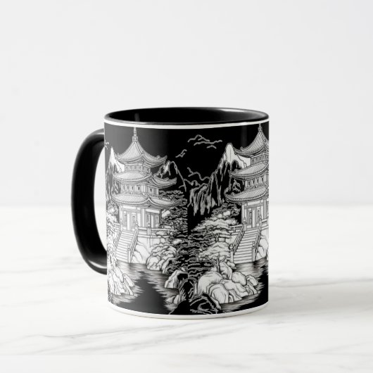 Tasse palais impérial japonais マグカップ (正面左)