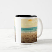 Tasse Paysage Bord de Mer Relaxant ツートーンマグカップ (正面右)