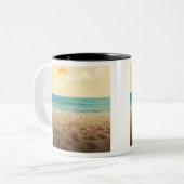 Tasse Paysage Bord de Mer Relaxant ツートーンマグカップ (正面左)