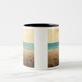 Tasse Paysage Bord de Mer Relaxant ツートーンマグカップ (中央)